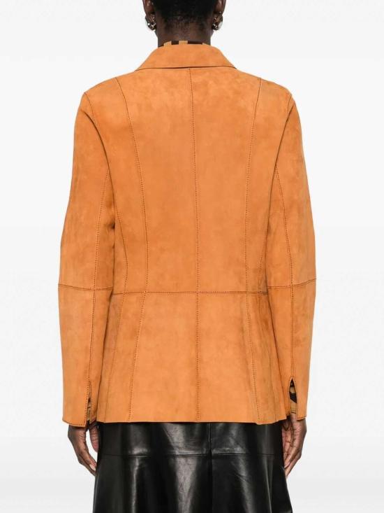 26SS 데사 가죽 자켓 K14929CANNELLACARAMEL Beige - DESA