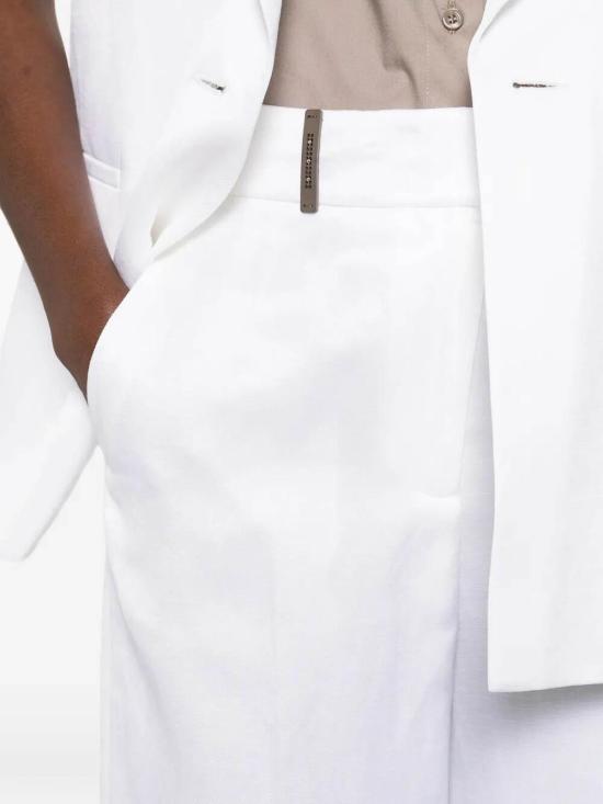 26SS 페세리코 팬츠 A0433501926900 White - PESERICO