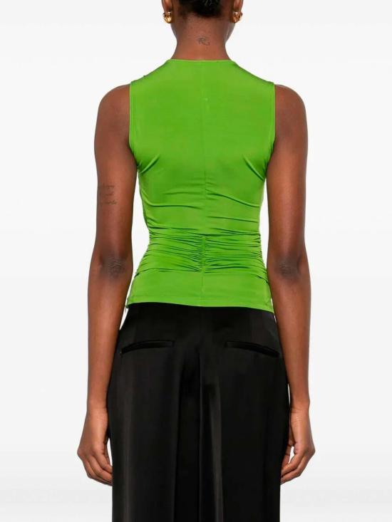 26SS 엘리자베타프랜치 민소매 티셔츠 TO03761E2EV3 Green - ELISABETTA FRANCHI