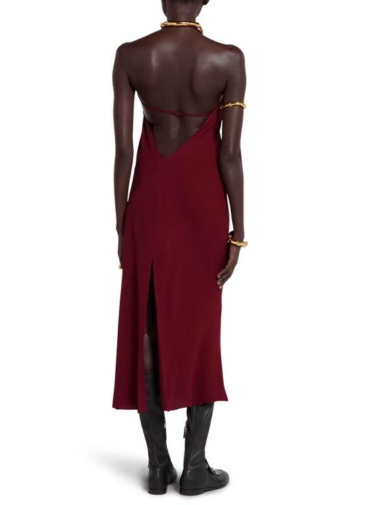 25SS 구찌 미디 스커트 830225ZASSJ6052 Red - GUCCI