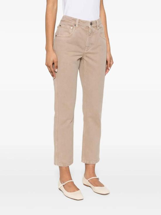 26SS 브루넬로 쿠치넬리 스트레이트 팬츠 M0H81P5847C2910 Beige - BRUNELLO CUCINELLI