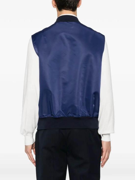 26SS 브루넬로 쿠치넬리 봄버 자켓 MZ4316565CIL51 Dark Blue - BRUNELLO CUCINELLI