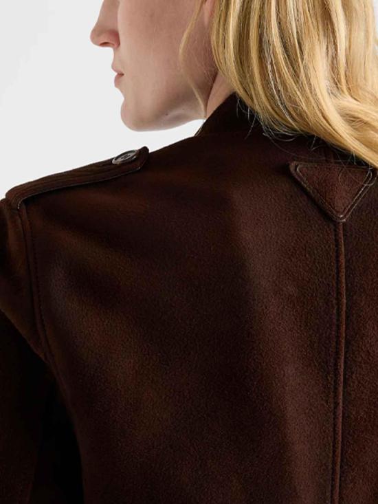 26SS 프라다 가죽 자켓 58A270162OSOOOF0201 Beige - PRADA