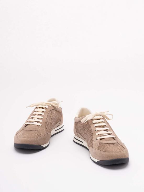 26SS 브루넬로 쿠치넬리 스니커즈 MZUQHGA348CRJ89 Grey - BRUNELLO CUCINELLI