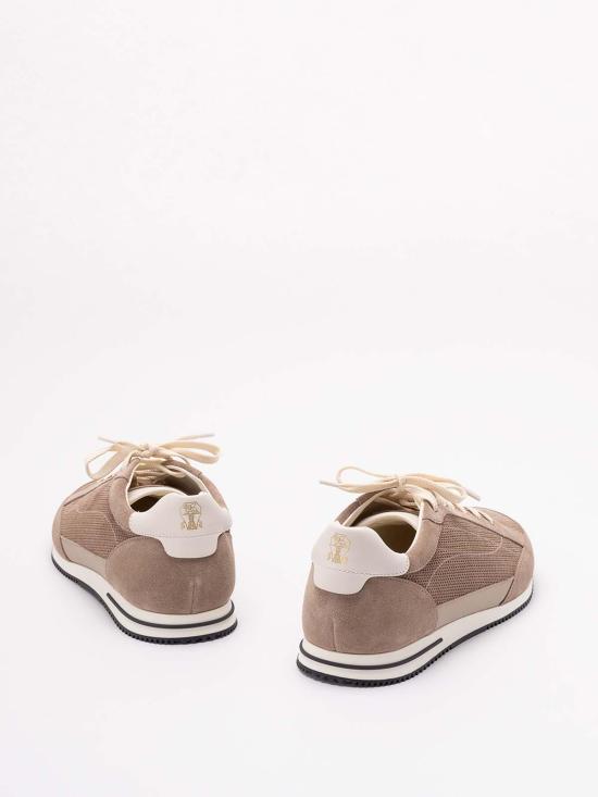 26SS 브루넬로 쿠치넬리 스니커즈 MZUQHGA348CRJ89 Grey - BRUNELLO CUCINELLI