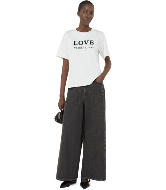 26SS 위켄드막스마라 보르티세 데님 진 2615181011600 029 34 Black - WEEKEND MAX MARA