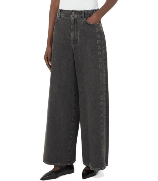 26SS 위켄드막스마라 데님 팬츠 2615181011600 029 34 Black - WEEKEND MAX MARA