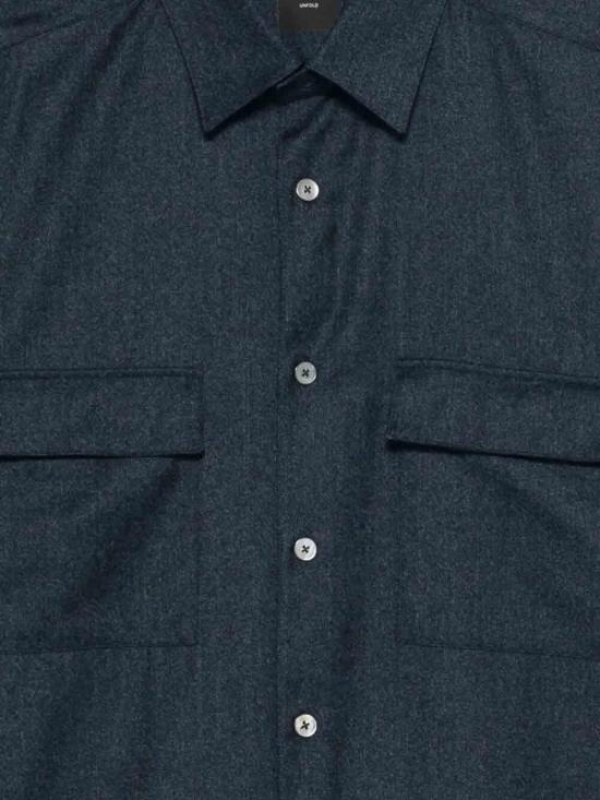 25FW 싸쿠스 긴팔 셔츠 110ML91155002 Blue - XACUS