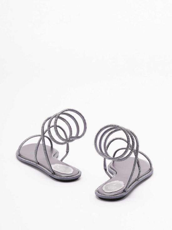 26SS 르네 카오빌라 샌들 C12732010RN01Y358 Silver - RENE CAOVILLA