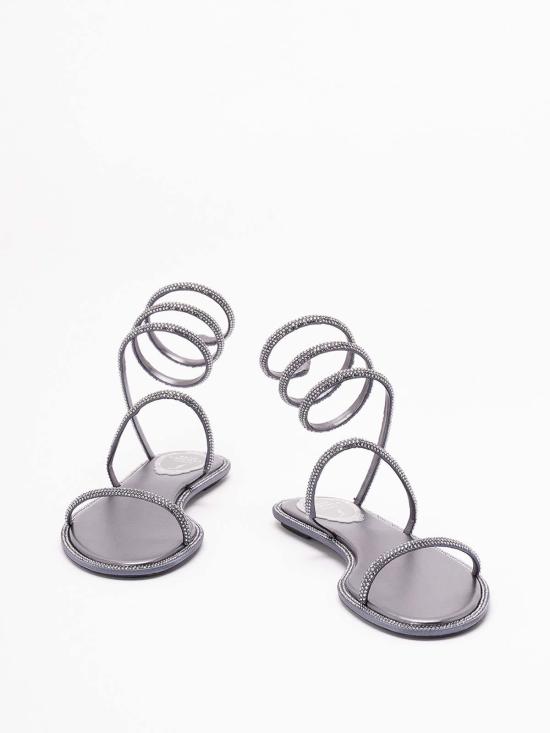 26SS 르네 카오빌라 샌들 C12732010RN01Y358 Silver - RENE CAOVILLA