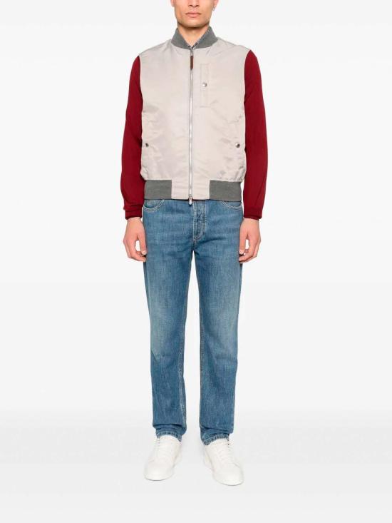 26SS 브루넬로 쿠치넬리 봄버 자켓 MZ4316565COH10 Brown - BRUNELLO CUCINELLI