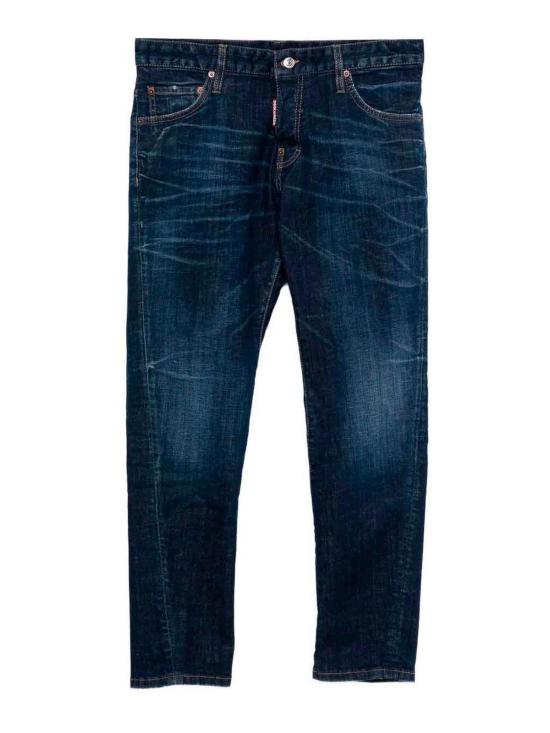 26SS 디스퀘어드2 스트레이트 팬츠 S74LB1872D30010470 Dark Blue