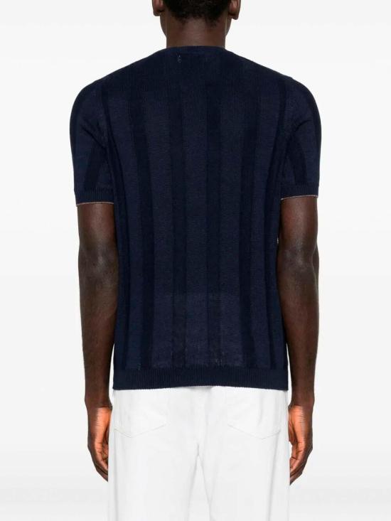 26SS 브루넬로 쿠치넬리 스웨터 M2L707800CBM73 Blue - BRUNELLO CUCINELLI