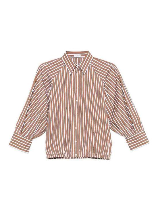 26SS 브루넬로 쿠치넬리 셔츠 MH749NA906C003 Brown