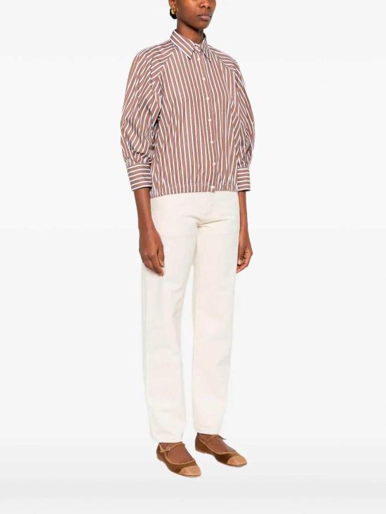 26SS 브루넬로 쿠치넬리 셔츠 MH749NA906C003 Brown - BRUNELLO CUCINELLI