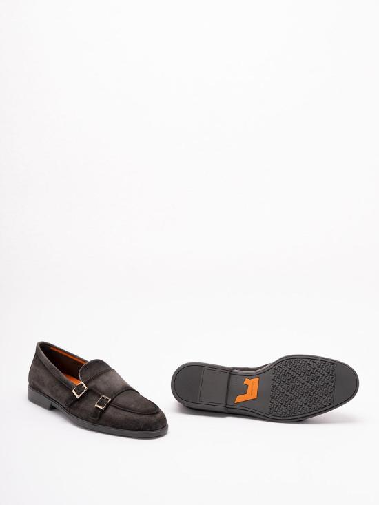 26SS 산토니 로퍼 MGAR19006PLUSEAAG93 Grey - SANTONI