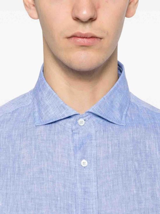 26SS 브루넬로 쿠치넬리 이지 핏 셔츠 MM6840627C106 - BRUNELLO CUCINELLI