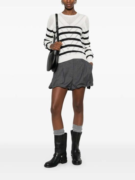 26SS 트윈셋 긴팔 티셔츠 261TP323013382 White - TWINSET