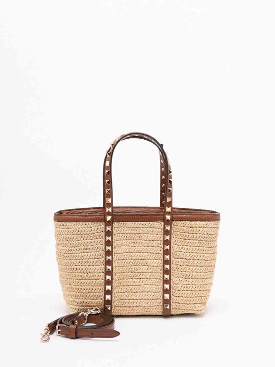 26SS 발렌티노 가라바니 토트백 8W2B0R05UEN43S Brown - VALENTINO GARAVANI