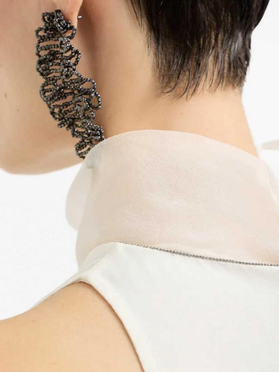 26SS 브루넬로 쿠치넬리 미디 스커트 MF940A5419C9597 White - BRUNELLO CUCINELLI