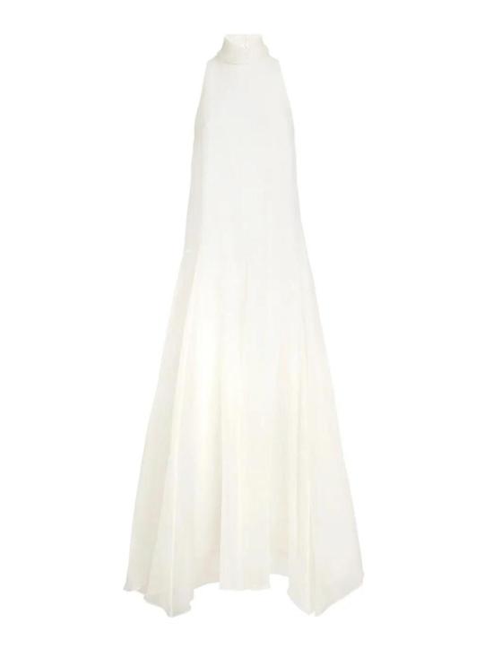 26SS 브루넬로 쿠치넬리 미디 스커트 MF940A5419C9597 White