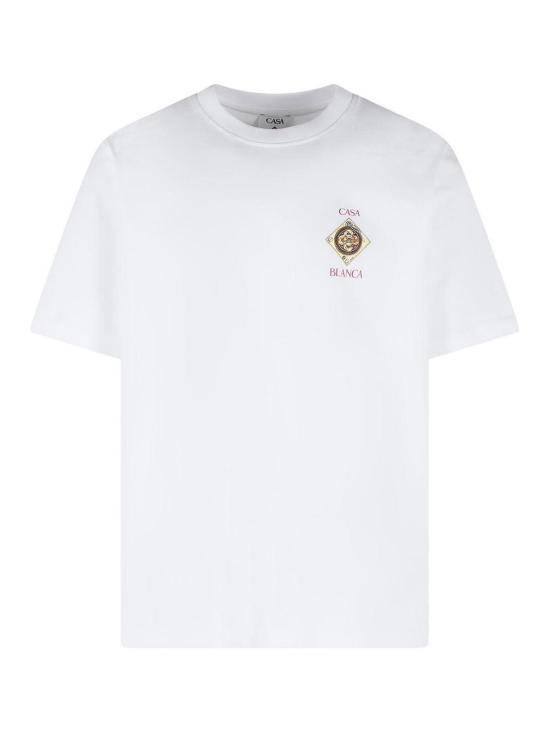 26SS 카사블랑카 반팔 티셔츠 MSS26JTS00102 White