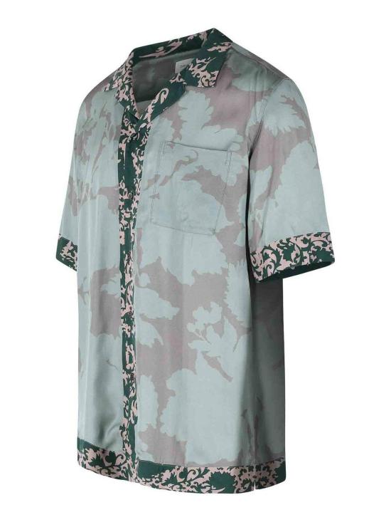 26SS 드리스 반 노튼 반팔 셔츠 207423082508 Green - DRIES VAN NOTEN