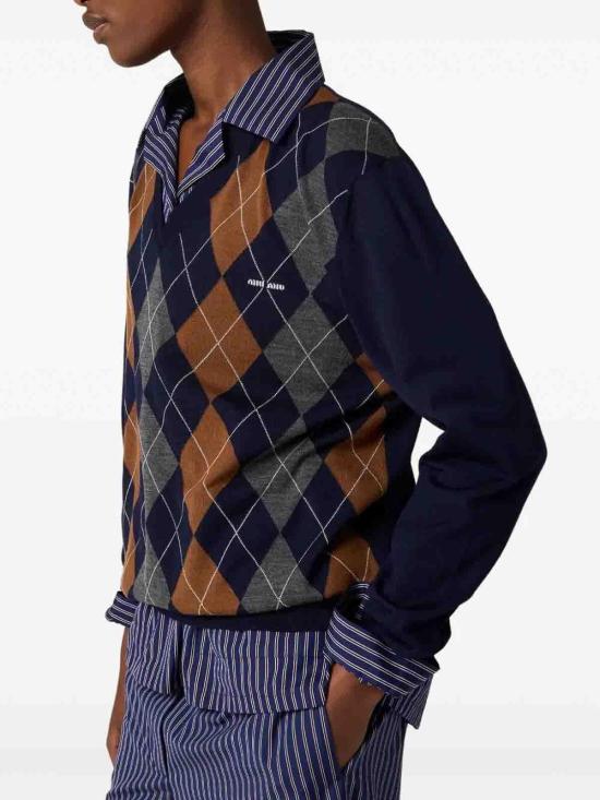 25FW 미우미우 스웨터 MMLB67174CSOOOF0008 Light Beige - MIU MIU