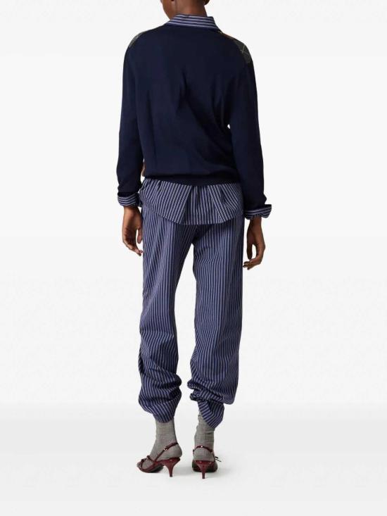 25FW 미우미우 스웨터 MMLB67174CSOOOF0008 Light Beige - MIU MIU