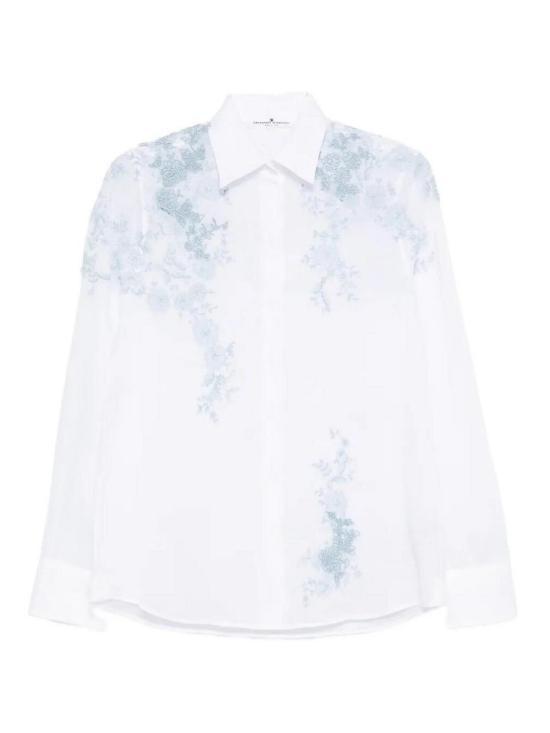 26SS 에르마노 설비노 셔츠 D482K340APTUG10601 White