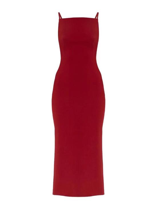 26SS 지방시 미디 스커트 BW22F9164K601 Dark Red