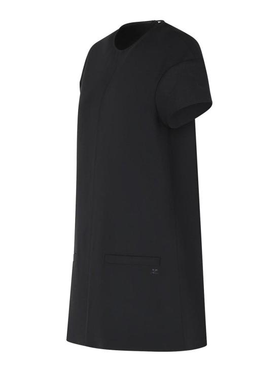 26SS 쿠레쥬 미디 스커트 126CRO790PL01709999 Black - COURREGES