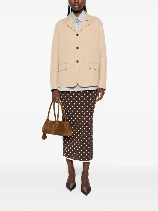 26SS 프라다 수트 자켓 P560P17IDSOOOF0065 Beige - PRADA