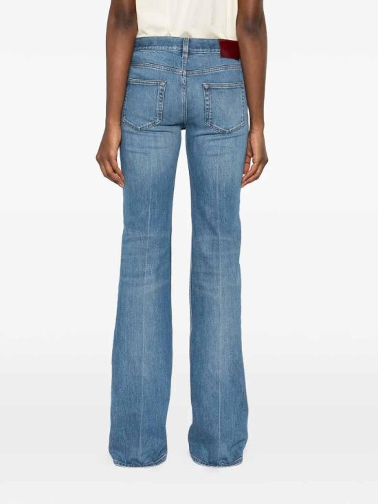 26SS 구찌 플레어 팬츠 855671XDDFK4011 Blue - GUCCI