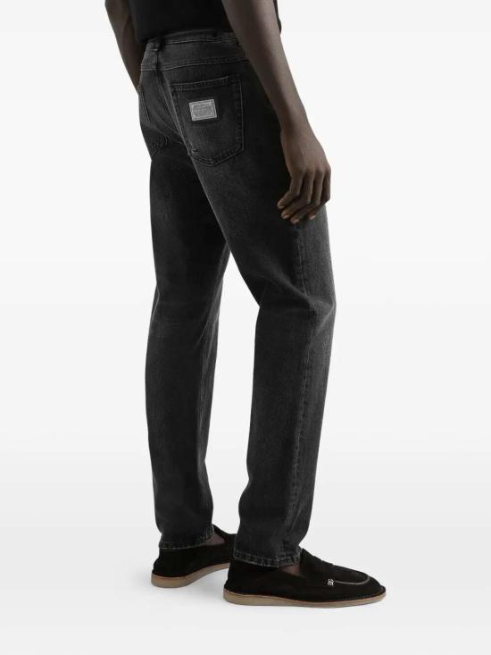 26SS 돌체앤가바나 스트레이트 팬츠 GYJCCDG8OM9S9001 Black - DOLCE & GABBANA