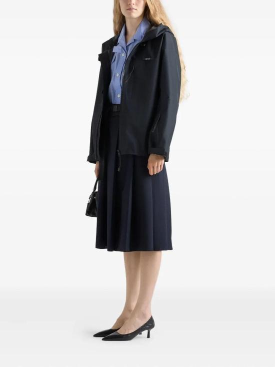 26SS 프라다 미디 스커트 P183Z18V5SOOOF0008 Light Beige - PRADA