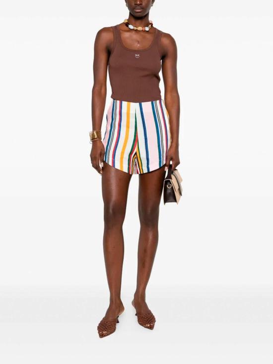 26SS 핑코 민소매 티셔츠 100807A338L78 Brown - PINKO