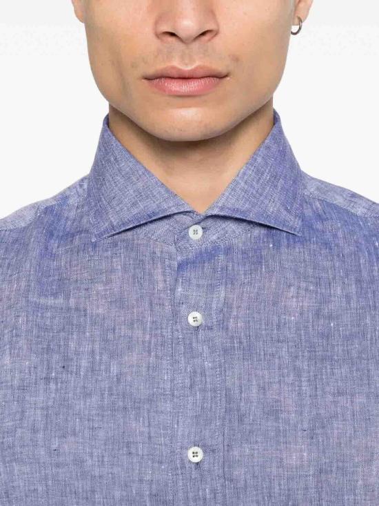 26SS 브루넬로 쿠치넬리 이지 핏 셔츠 MM6840627C110 - BRUNELLO CUCINELLI