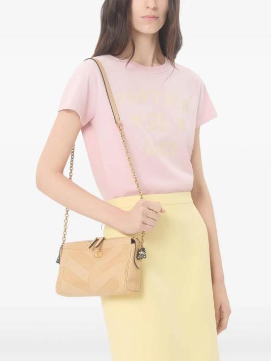 26SS 발렌티노 가라바니 반팔 티셔츠 8B3MG24Y9GLC5R Nude Neutrals - VALENTINO GARAVANI