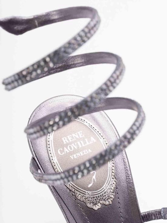 26SS 르네 카오빌라 샌들 C12369105RN01Y358 Silver - RENE CAOVILLA