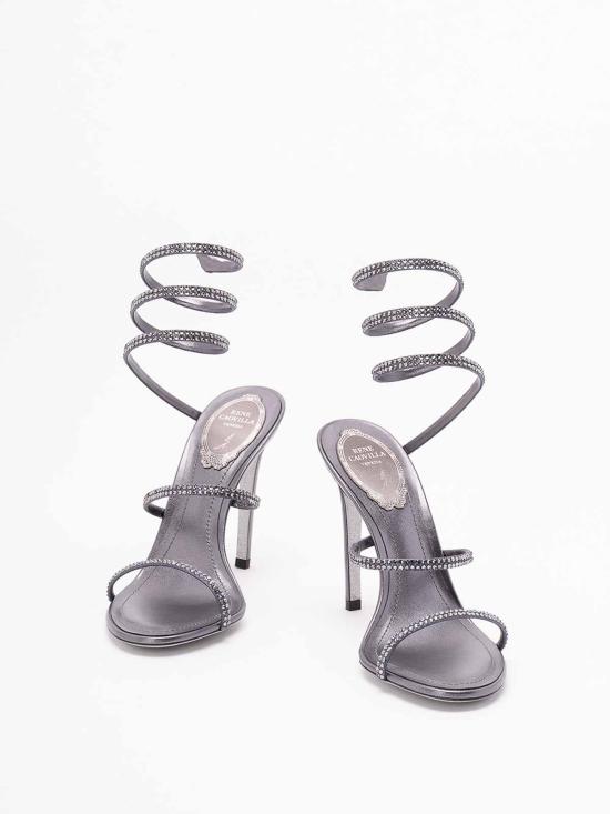 26SS 르네 카오빌라 샌들 C12369105RN01Y358 Silver - RENE CAOVILLA