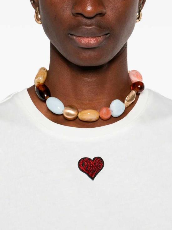 26SS 핑코 민소매 티셔츠 105741A326Z05 White - PINKO