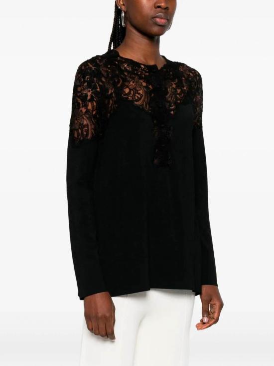 26SS 에르마노 설비노 민소매 티셔츠 D485M301APIKT95708 Black - ERMANNO SCERVINO