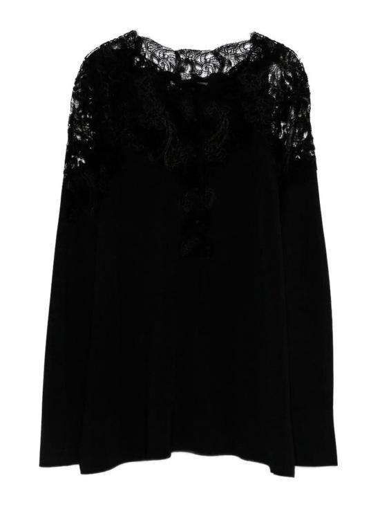 26SS 에르마노 설비노 민소매 티셔츠 D485M301APIKT95708 Black