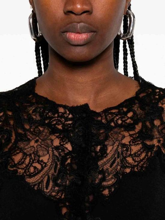 26SS 에르마노 설비노 민소매 티셔츠 D485M301APIKT95708 Black - ERMANNO SCERVINO