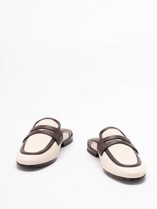 26SS 브루넬로 쿠치넬리 로퍼 MZQ9C3212C112 Light Grey - BRUNELLO CUCINELLI