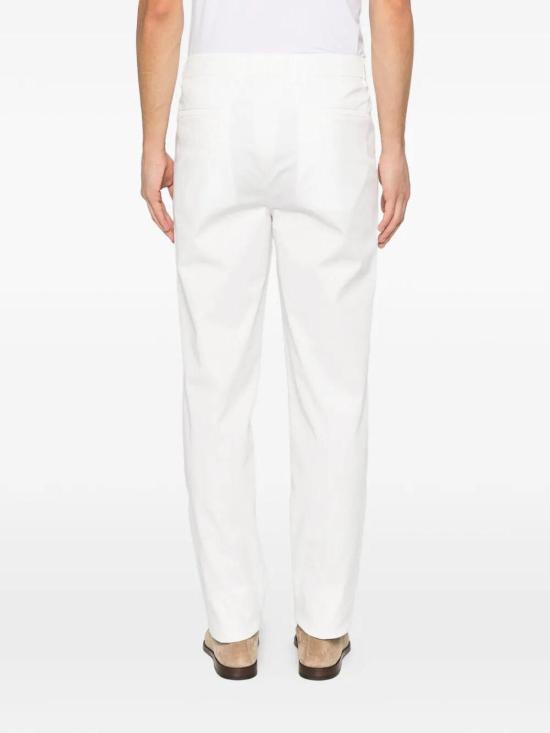 26SS 브루넬로 쿠치넬리 스트레이트 팬츠 M289LE1450C2200 Cream - BRUNELLO CUCINELLI