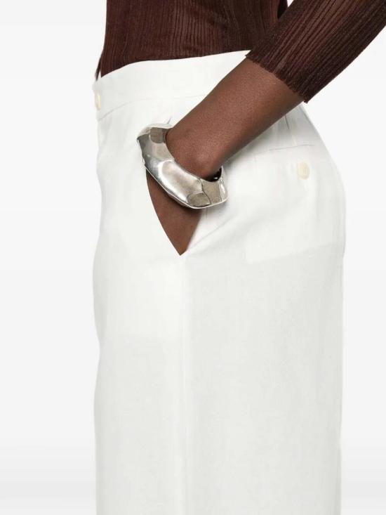 26SS 트윈셋 팔라초 팬츠 261TP245400059 White - TWINSET