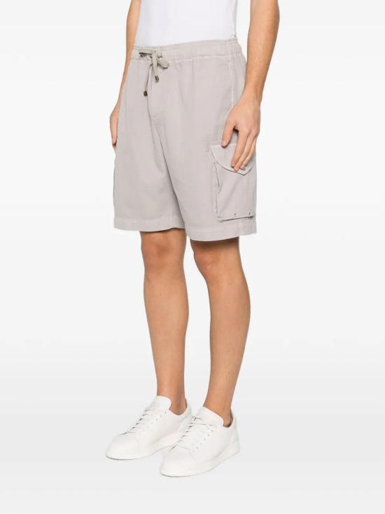 26SS 브루넬로 쿠치넬리 숏팬츠 M252DU0025C6035 Brown - BRUNELLO CUCINELLI