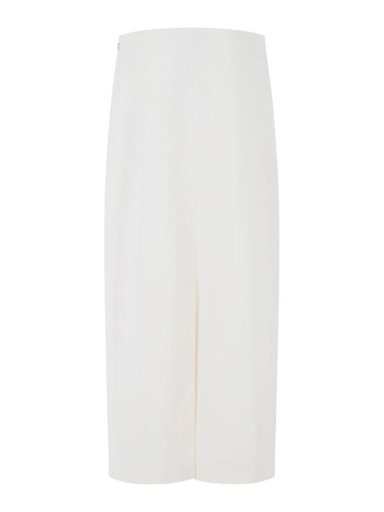 26SS 루루 스튜디오 미디 스커트 SAMOSIVORY White - LOULOU STUDIO